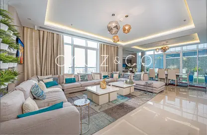 Apartment - 3 Bedrooms - 4 Bathrooms for rent in Oceana Baltic - Oceana - Palm Jumeirah - Dubai