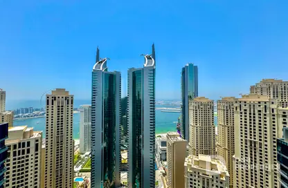 Apartment - 2 Bedrooms - 2 Bathrooms for sale in Central Tower - Bay Central - Dubai Marina - Dubai