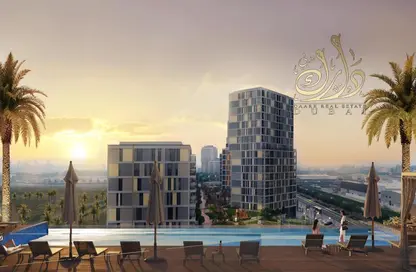 Outdoor Building image for: Apartment - 1 Bedroom - 2 Bathrooms for sale in Jannat - Midtown - Dubai Production City (IMPZ) - Dubai, Image 1
