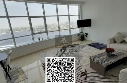 شقة - غرفة نوم - 2 حمامات للبيع في أورينت تاور 1 - أورينت تاور - البستان - عجمان