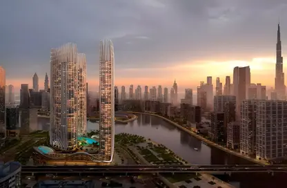 شقة - 1 حمام للبيع في بن غاطي سكاي رايز - الخليج التجاري - دبي