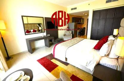 صورة لـ غرفة- غرفة النوم شقة - 1 حمام للبيع في برج سراج - ارجان - دبي ، صورة رقم 1