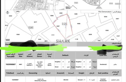 أرض - استوديو للبيع في النخيل 1 - النخيل - عجمان
