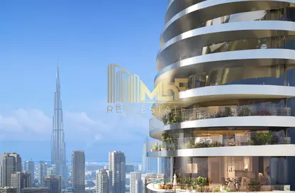 شقة - غرفة نوم - 2 حمامات للبيع في 1 تاج القناة - كانال كراون - الخليج التجاري - دبي