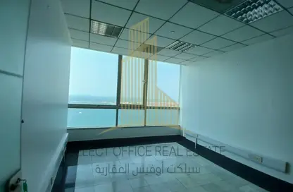 Empty Room image for: Office Space - Studio - 2 Bathrooms for rent in Corniche Residence - Corniche Road - Abu Dhabi, Image 1