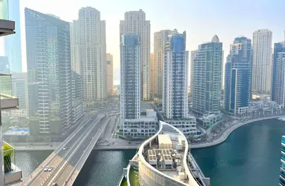 Apartment - 3 Bedrooms - 4 Bathrooms for rent in The Waves Tower A - The Waves - Dubai Marina - Dubai