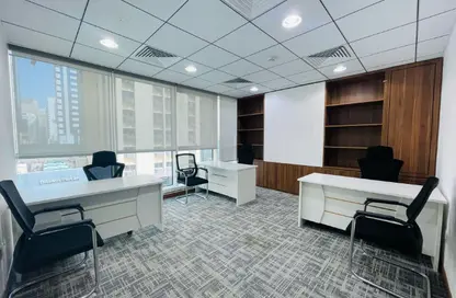 Office Space - Studio - 2 Bathrooms for rent in Hamdan Street - Abu Dhabi