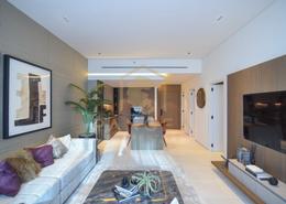 Living / Dining Room image for: Apartment - 1 bedroom - 2 bathrooms for sale in Beverly Boulevard - Arjan - Dubai, Image 1