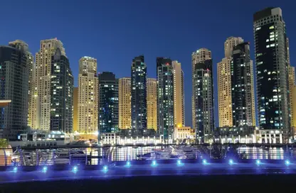 شقة - 2 غرف نوم - 3 حمامات للايجار في J برج - الأبراج الإدارية - الخليج التجاري - دبي