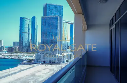 Balcony image for: Apartment - 1 Bedroom - 2 Bathrooms for sale in Julphar Residence - Al Reem Island - Abu Dhabi, Image 1
