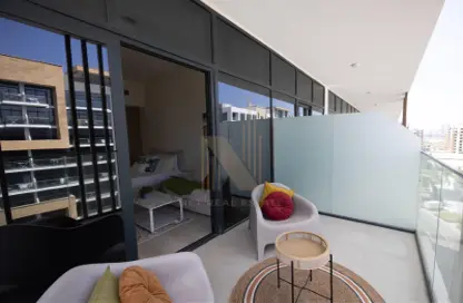 Apartment - Studio - 1 Bathroom for rent in AZIZI Riviera 26 - Meydan One - Meydan - Dubai