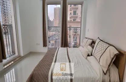 Room / Bedroom image for: Apartment - 2 Bedrooms - 2 Bathrooms for rent in Spanish Andalusian - Canal Residence - Dubai Sports City - Dubai, Image 1