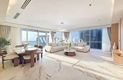 شقة - 3 غرف نوم - 5 حمامات للايجار في برج الفتان - أبراج الفتان مارين - مساكن شاطئ الجميرا - دبي