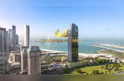 Apartment - 4 Bedrooms - 4 Bathrooms for sale in Habtoor Grand Residences - Dubai Marina - Dubai