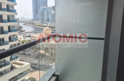 شقة - 1 حمام للايجار في برج إسكان - دبي مارينا - دبي