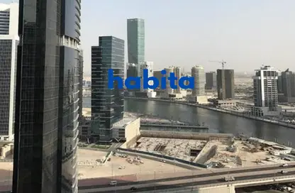 مكتب - استوديو للبيع في برج بارك لين - الخليج التجاري - دبي