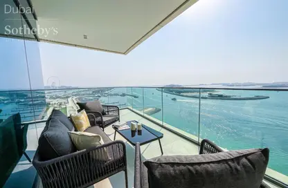 Apartment - 3 Bedrooms - 3 Bathrooms for sale in Beach Vista Tower 2 - Beach Vista - EMAAR Beachfront - Dubai Harbour - Dubai