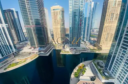 شقة - غرفة نوم - 2 حمامات للايجار في ليك سايد ريزيدنس - (JLT) مجمع A - أبراج بحيرة الجميرا - دبي
