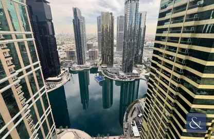 Outdoor Building image for: Apartment - 2 Bedrooms - 2 Bathrooms for sale in Global Lake View - Lake Almas East - Jumeirah Lake Towers - Dubai, Image 1