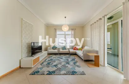 Apartment - 3 Bedrooms - 4 Bathrooms for rent in Al Das - Shoreline Apartments - Palm Jumeirah - Dubai