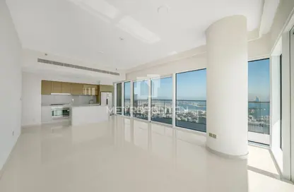 Apartment - 3 Bedrooms - 3 Bathrooms for rent in Grand Bleu Tower 1 - EMAAR Beachfront - Dubai Harbour - Dubai