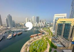 صورةمنظر مائي. لـ: شقة - 2 غرف نوم - 3 حمامات للكراء في برج التألق 1 - أبراج البريق - دبي مارينا - دبي, صورة 1