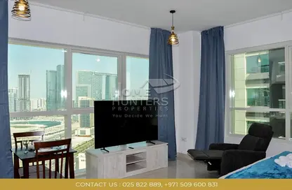 Apartment - 1 Bathroom for rent in Al Maha Tower - Marina Square - Al Reem Island - Abu Dhabi