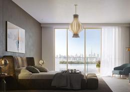 Living Room image for: Apartment - 3 bedrooms - 3 bathrooms for sale in AZIZI Riviera 8 - Meydan One - Meydan - Dubai, Image 1