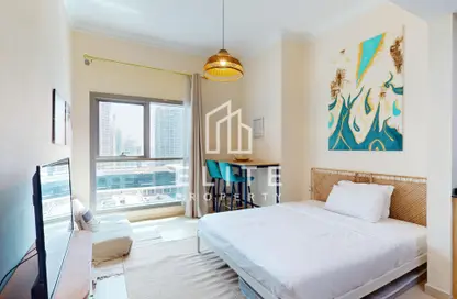 Apartment - Studio - 1 Bathroom for sale in Zumurud Tower - Dubai Marina - Dubai