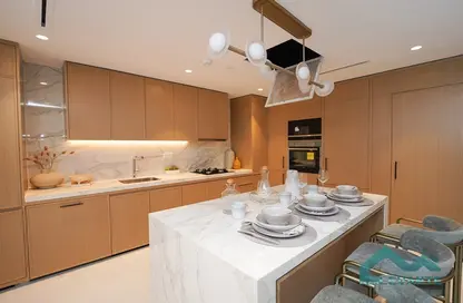 Kitchen image for: Apartment - 1 Bedroom - 2 Bathrooms for sale in Azizi Venice - Dubai South (Dubai World Central) - Dubai, Image 1