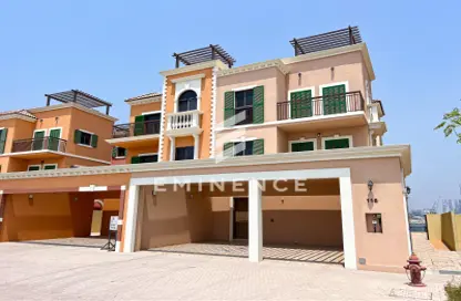 Outdoor Building image for: Townhouse - 4 Bedrooms - 4 Bathrooms for rent in Sur La Mer - La Mer - Jumeirah - Dubai, Image 1
