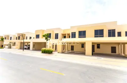 Outdoor Building image for: Townhouse - 3 Bedrooms - 3 Bathrooms for rent in Hayat Townhouses - Town Square - Dubai, Image 1