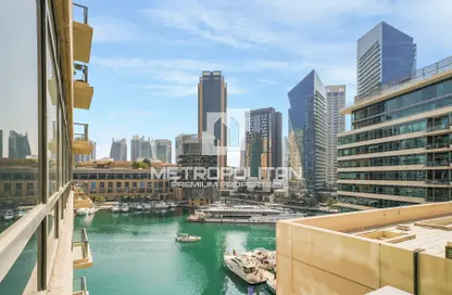 Apartment - 1 Bedroom - 2 Bathrooms for sale in Marina Quays North - Marina Quays - Dubai Marina - Dubai