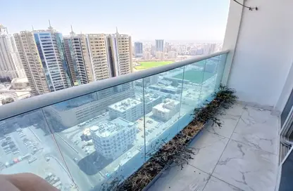 Apartment - 3 Bedrooms - 3 Bathrooms for rent in Al Rashidiya Towers - Al Rashidiya - Ajman Downtown - Ajman