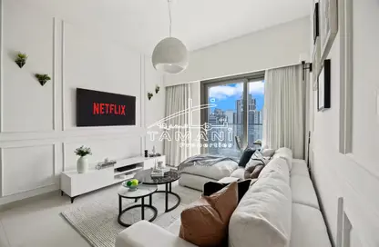 شقة - غرفة نوم - 2 حمامات للايجار في برج التاج - وسط مدينة دبي - دبي