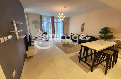 Living / Dining Room image for: Apartment - 1 Bedroom - 1 Bathroom for sale in The Bridges - Shams Abu Dhabi - Al Reem Island - Abu Dhabi, Image 1