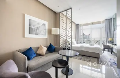 Apartment - Studio - 1 Bathroom for rent in PRIVE BY DAMAC (A) - DAMAC Maison Privé - Business Bay - Dubai