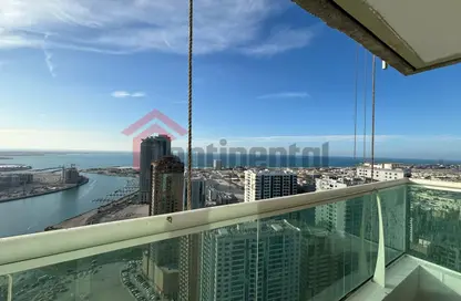 Apartment - 3 Bedrooms - 4 Bathrooms for rent in Al Rund Tower - Al Khan Lagoon - Al Khan - Sharjah