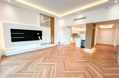 Apartment - 2 Bedrooms - 3 Bathrooms for rent in Al Hatimi - Shoreline Apartments - Palm Jumeirah - Dubai