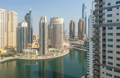 Apartment - 2 Bedrooms - 3 Bathrooms for sale in Marina View Tower A - Marina View - Dubai Marina - Dubai