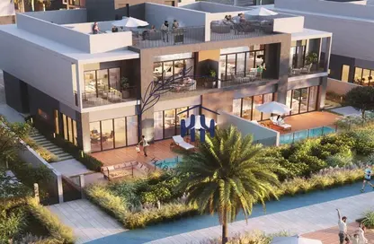 Outdoor House image for: Villa - 4 Bedrooms - 5 Bathrooms for sale in South Bay - Dubai South (Dubai World Central) - Dubai, Image 1
