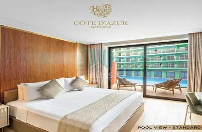 صورة لـ غرفة- غرفة النوم شقة - غرفة نوم - 1 حمام للبيع في فندق كوت دازور - قلب أوروبا - جزر العالم - دبي ، صورة رقم 1