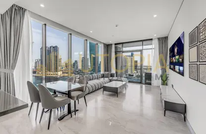 Apartment - 2 Bedrooms - 2 Bathrooms for rent in Peninsula Five - Peninsula - Business Bay - Dubai
