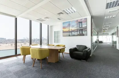 Office Space - Studio - 1 Bathroom for rent in Tamouh Tower - Marina Square - Al Reem Island - Abu Dhabi