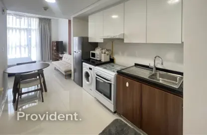 Apartment - Studio - 1 Bathroom for rent in Orchid B - Orchid - DAMAC Hills - Dubai