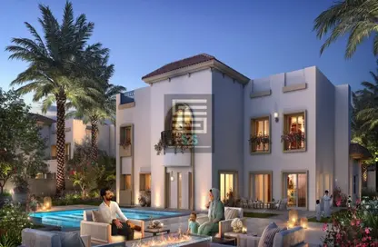 Outdoor House image for: Villa - 3 Bedrooms - 5 Bathrooms for sale in Fay Alreeman - Al Shamkha - Abu Dhabi, Image 1