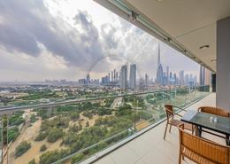 صورةشرفة لـ: شقة - 3 غرف نوم - 3 حمامات للبيع في برج ضمان - مركز دبي المالي العالمي - دبي, صورة 1