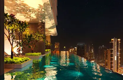 شقة - غرفة نوم - 2 حمامات للبيع في اكسكوزيت ليفينج ريزيدنسز - برج خليفة - دبي وسط المدينة - دبي