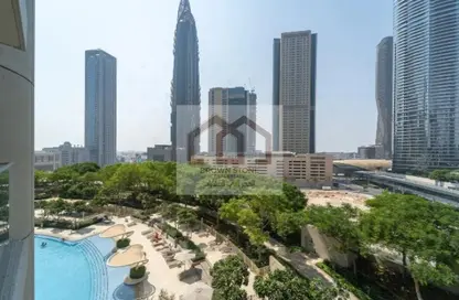 Apartment - 1 Bedroom - 2 Bathrooms for rent in Burj Vista 1 - Burj Vista - Downtown Dubai - Dubai