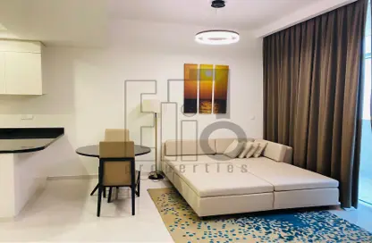 Living / Dining Room image for: Apartment - 1 Bedroom - 2 Bathrooms for rent in Tower 108 - Jumeirah Village Circle - Dubai, Image 1